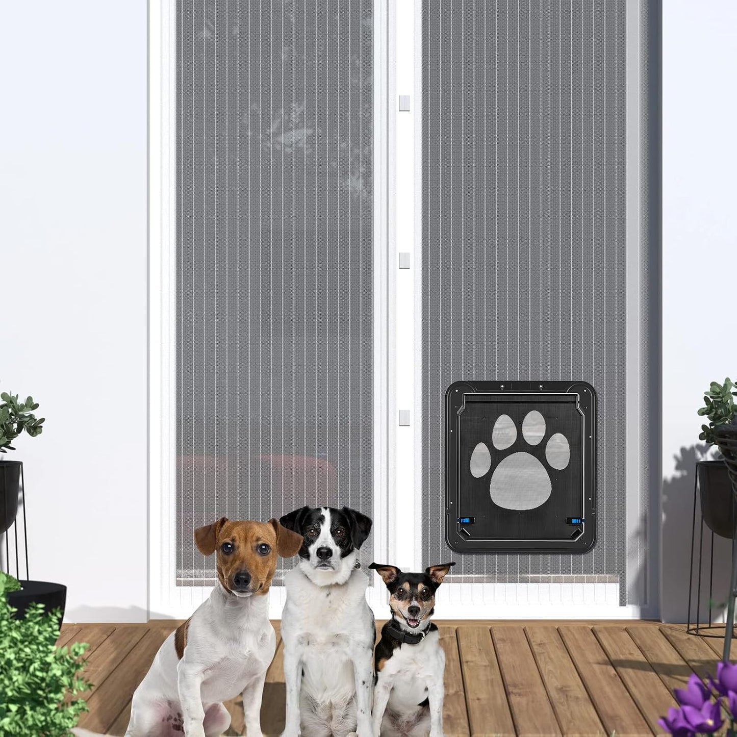 PawGuard™ - Paw Print Anti-Bite Screen Door