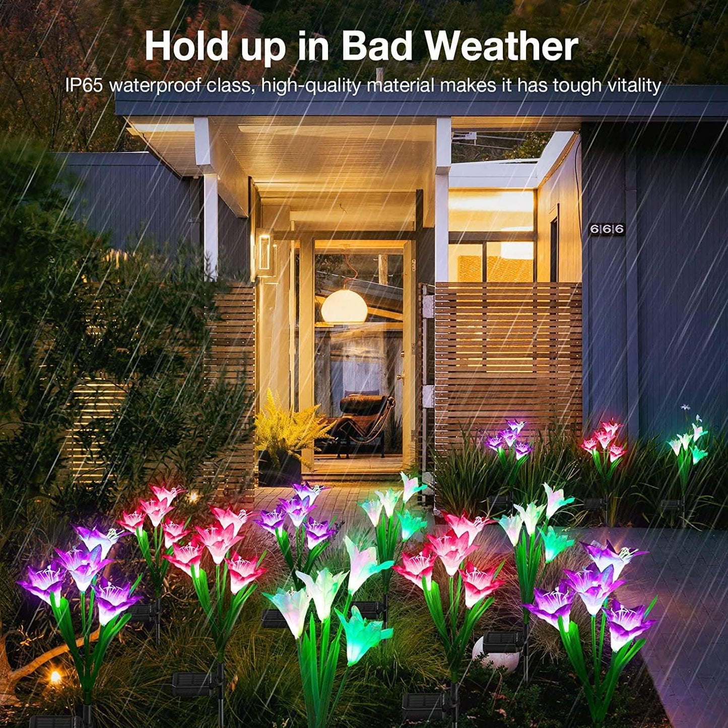 SunGlow™ - Solar Powered Garden Light