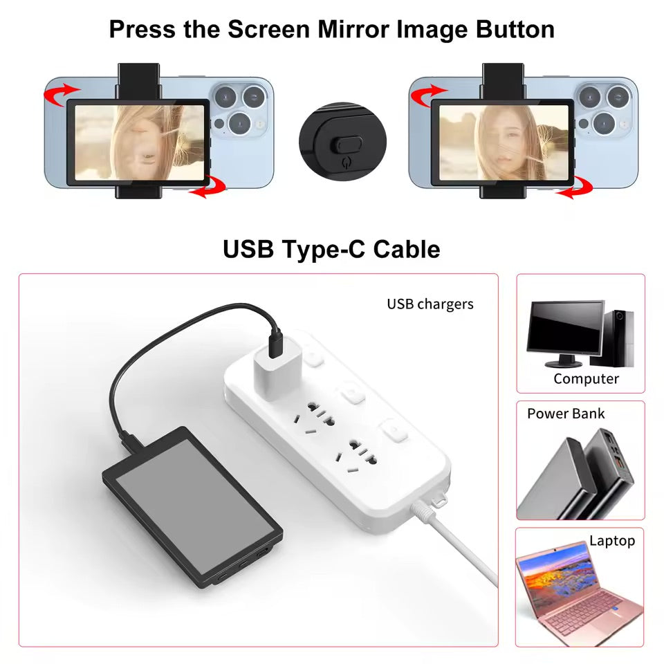 VlogView™ - Magnetic Selfie Clip