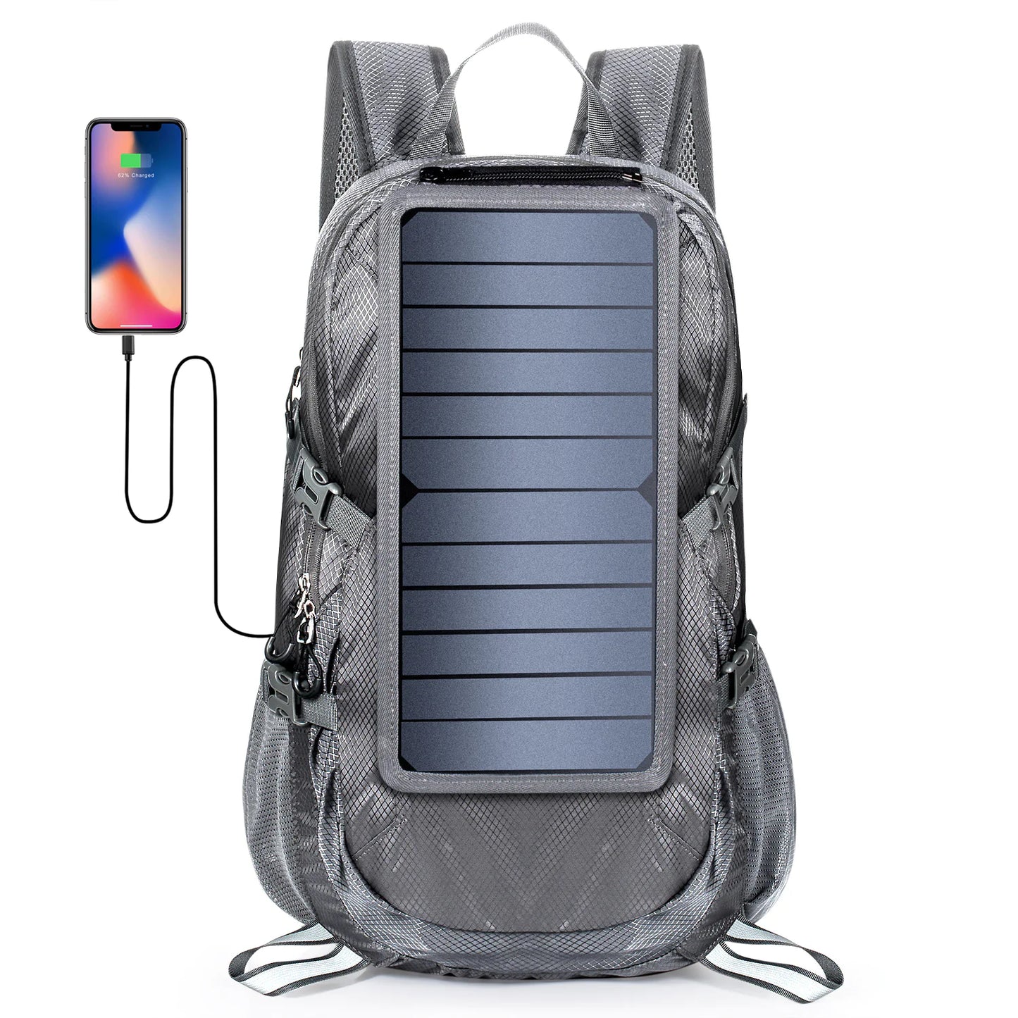 SunCharge™ - Solar-Powered Backpack