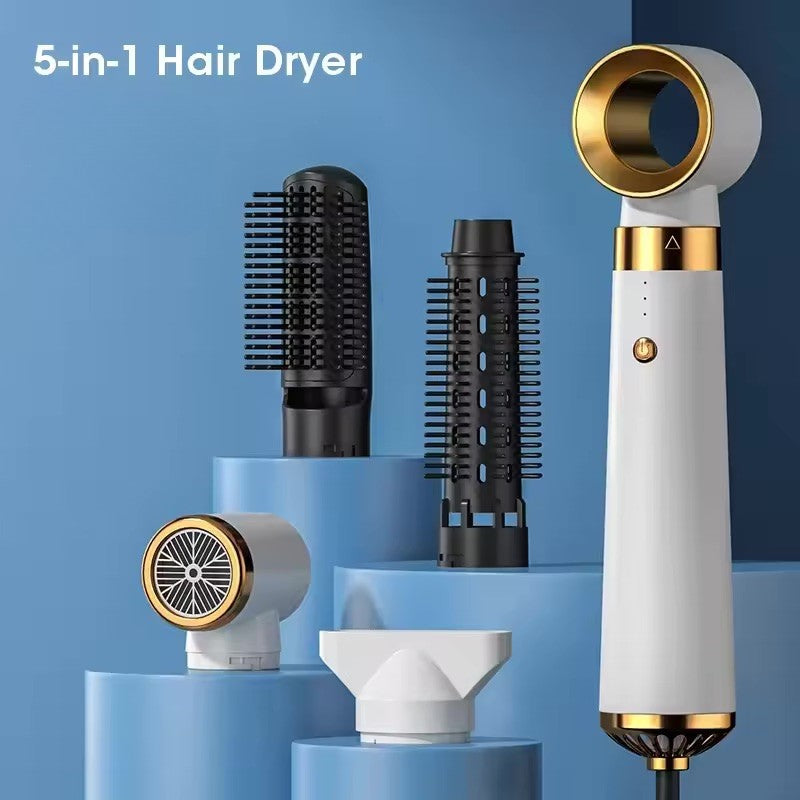 CurlEase™ - 5-in-1 Hair Dryer Automatic Curling Iron