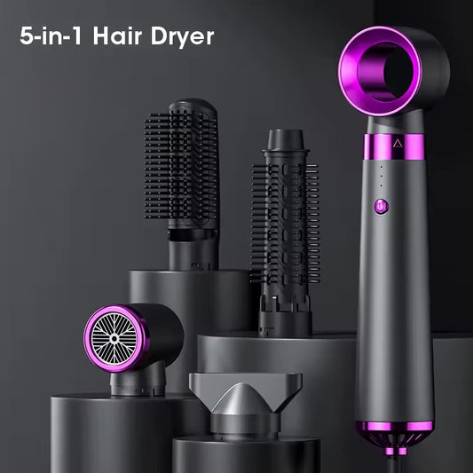 CurlEase™ - 5-in-1 Hair Dryer Automatic Curling Iron