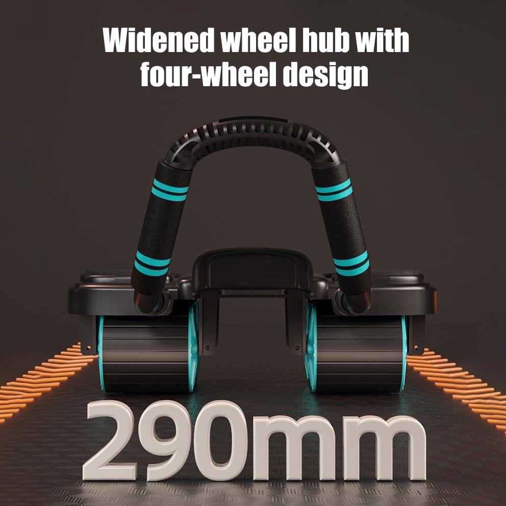CoreBoost™ - Intelligent Auto-Rebound Ab Wheel