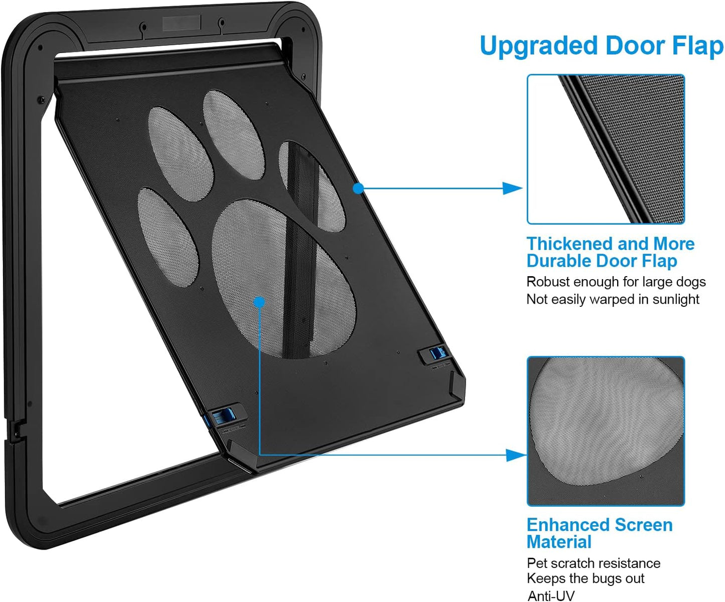 PawGuard™ - Paw Print Anti-Bite Screen Door