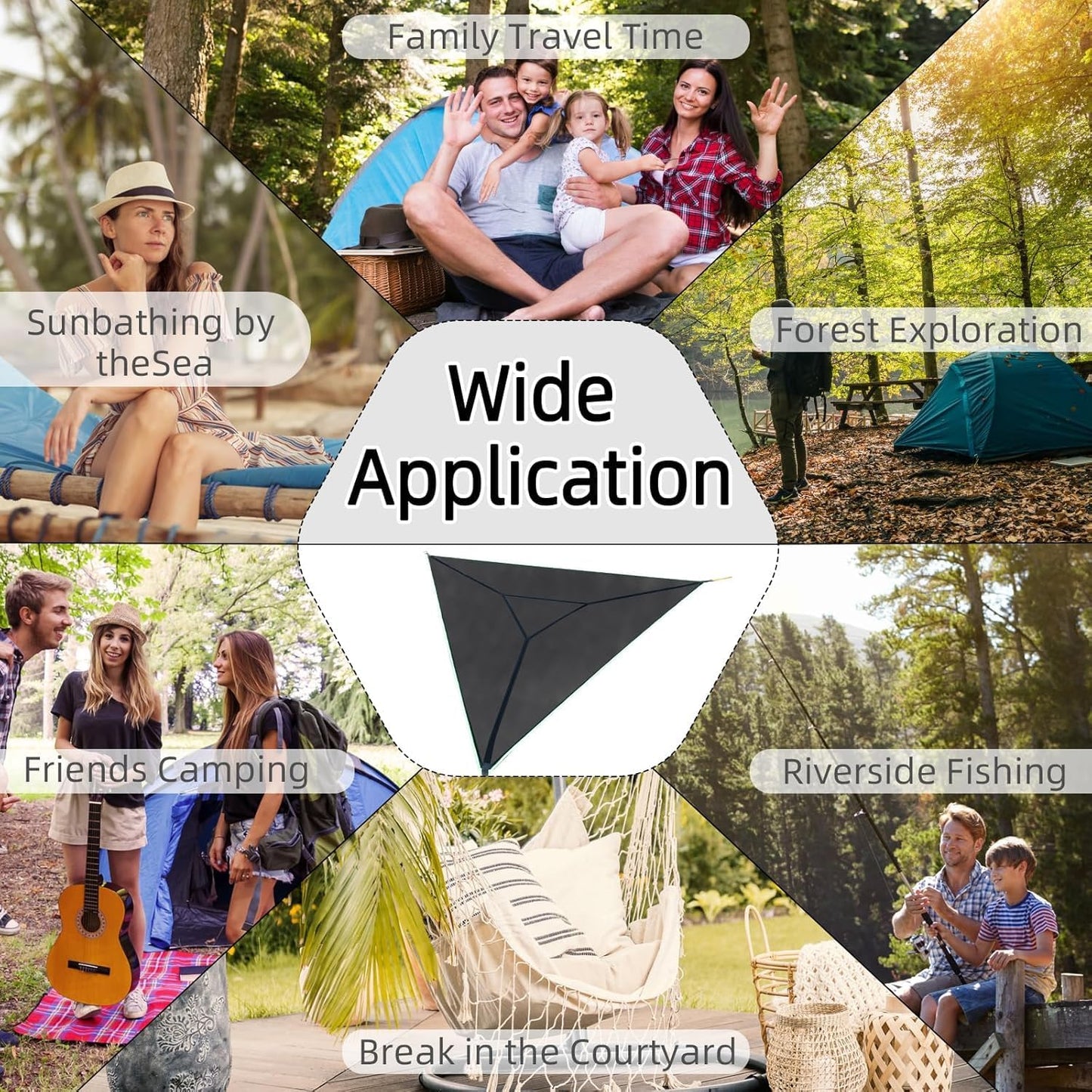 TriLounge™ - Outdoor Triangle Air Cushion