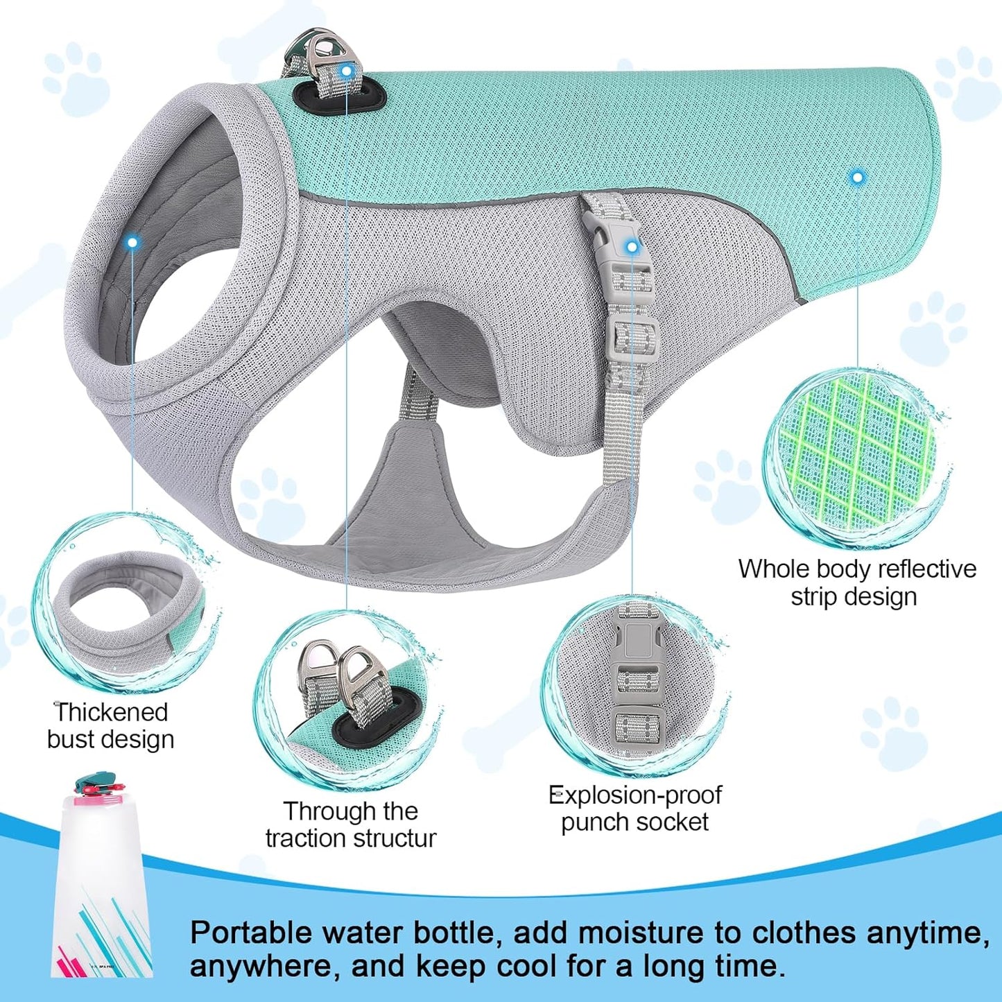 IcePup™ - Summer Dog Cooling Vest