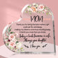 EverCherish™ - Acrylic Heart Plaque