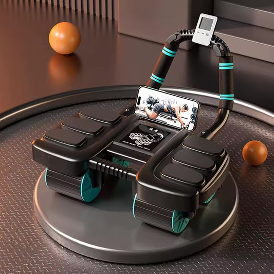 CoreBoost™ - Intelligent Auto-Rebound Ab Wheel