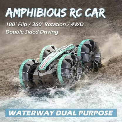 HydroSpin™ - Amphibious RC Stunt Car