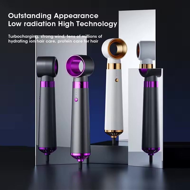 CurlEase™ - 5-in-1 Hair Dryer Automatic Curling Iron