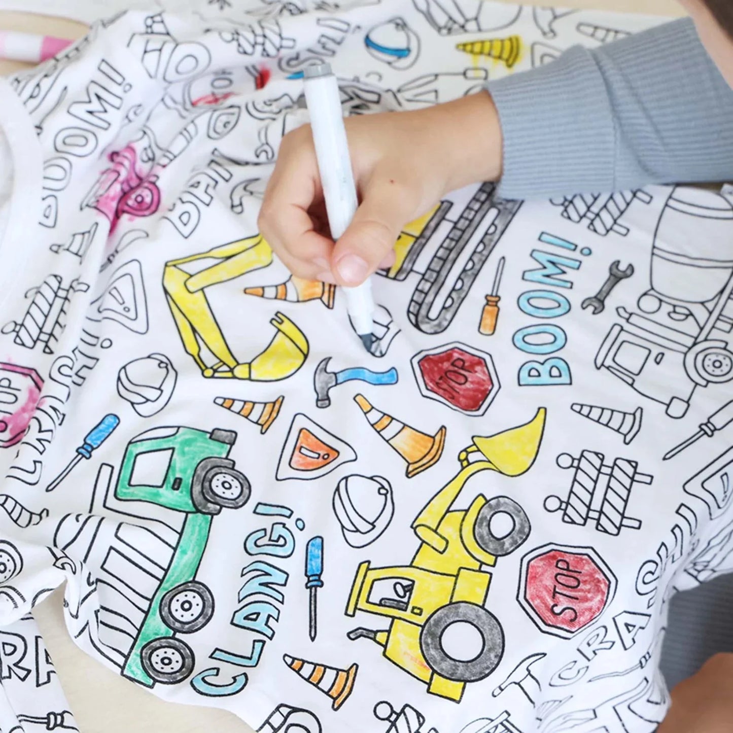 CreativeDreams™ - Children's DIY Hand-Painted Pajama Set