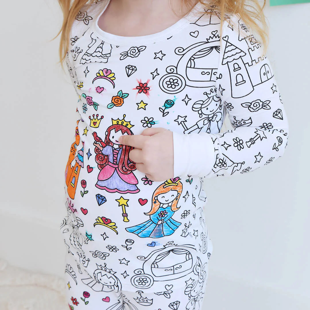 CreativeDreams™ - Children's DIY Hand-Painted Pajama Set