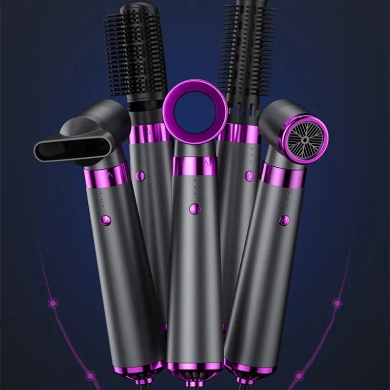 CurlEase™ - 5-in-1 Hair Dryer Automatic Curling Iron