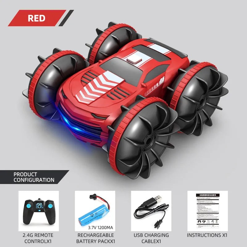 HydroSpin™ - Amphibious RC Stunt Car