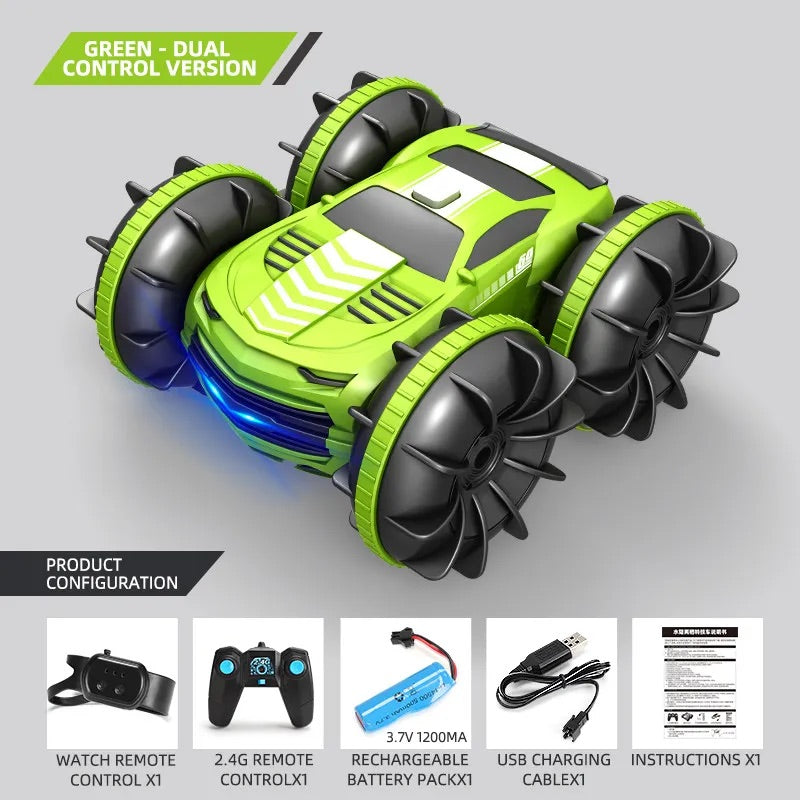 HydroSpin™ - Amphibious RC Stunt Car